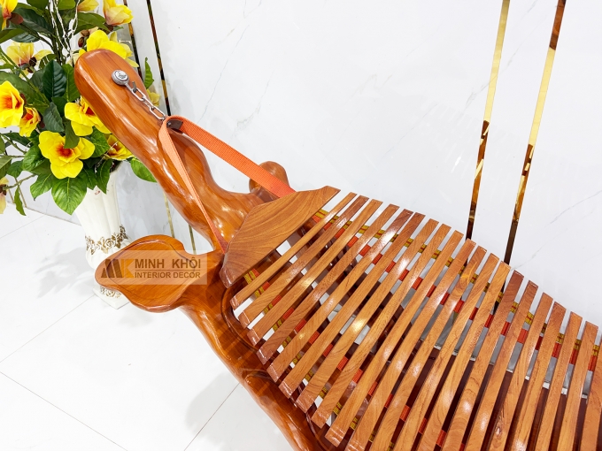 Võng Gỗ Gốc Cây Gõ Đỏ Cao Cấp - VG001