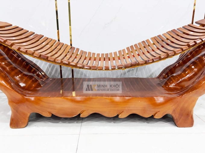 Võng Gỗ Gốc Cây Gõ Đỏ Cao Cấp - VG001