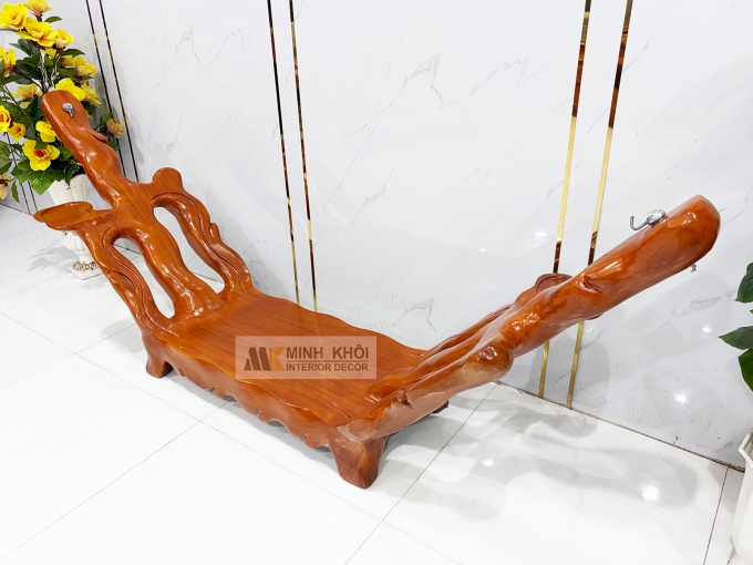 Võng Gỗ Gốc Cây Gõ Đỏ Cao Cấp - VG001